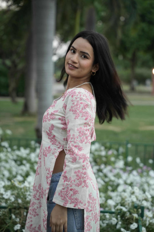 Laila Designer Indo - Western Kurti Kurti