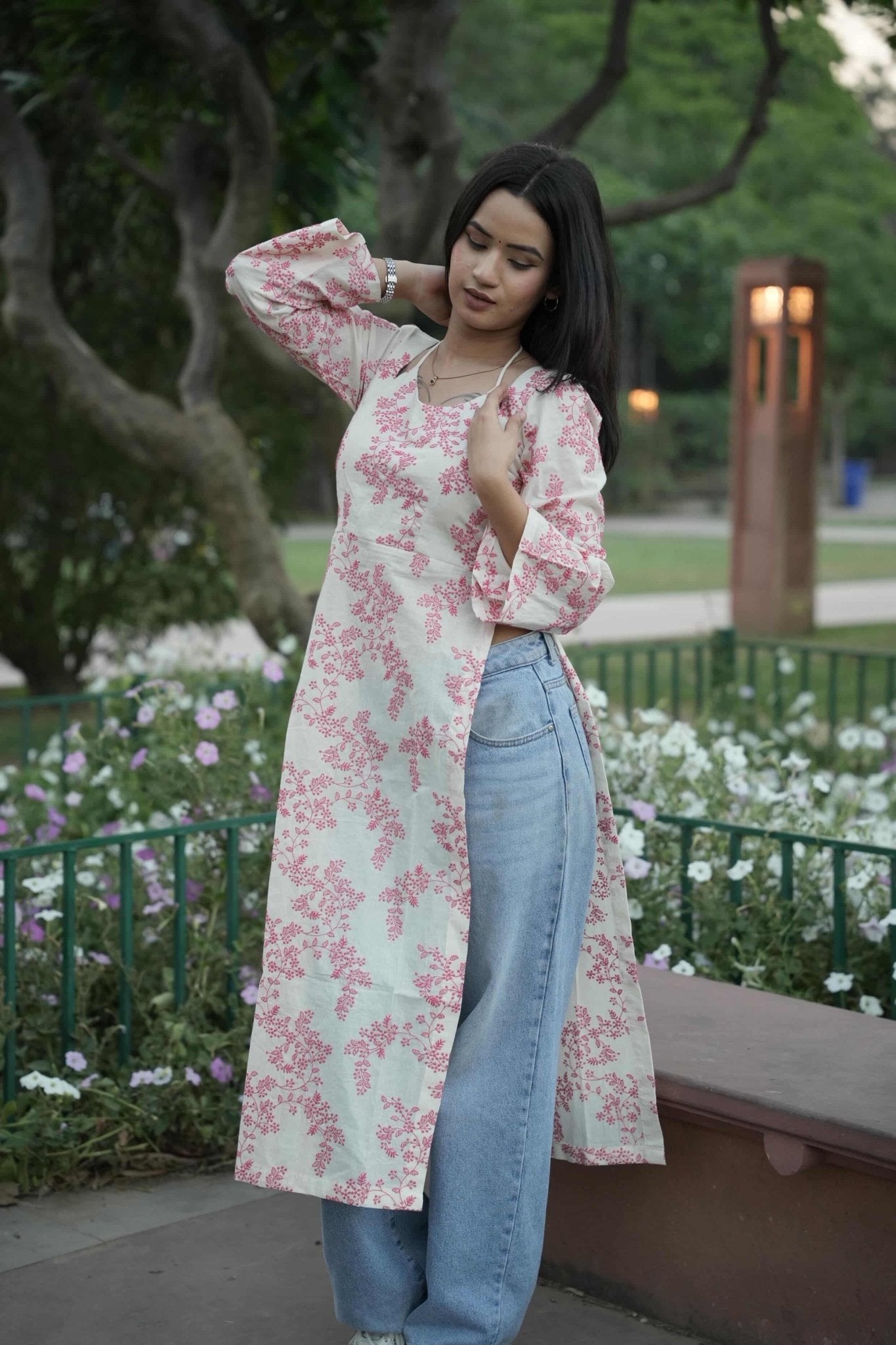 Laila Designer Indo - Western Kurti Kurti