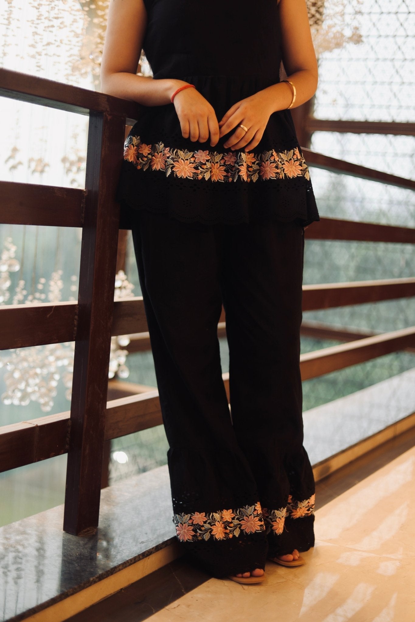 Nitha black co-ord set
