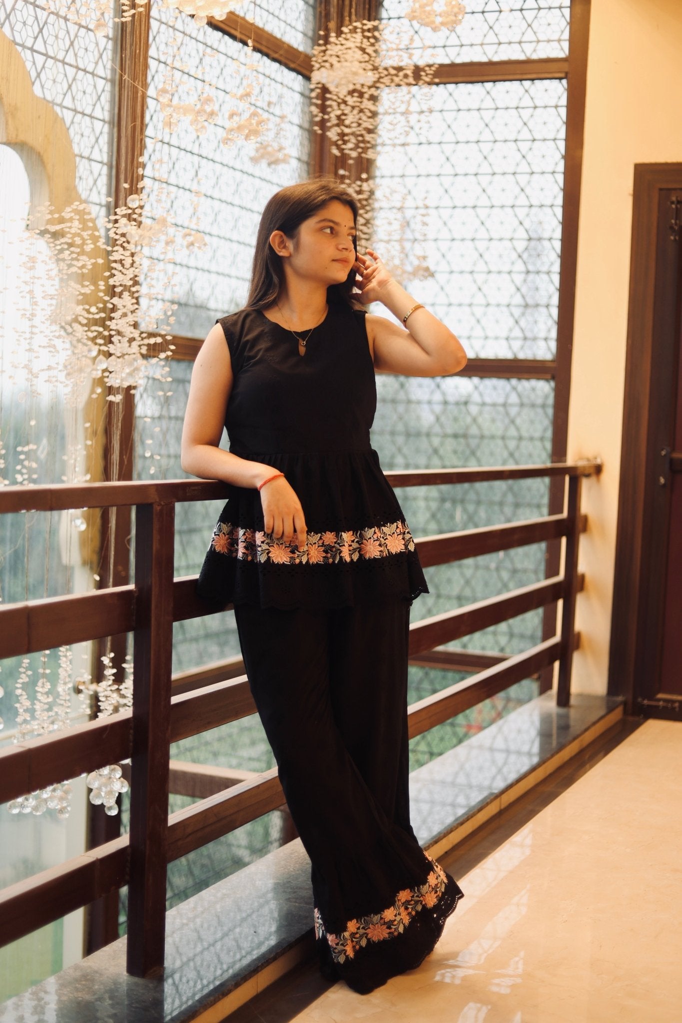 Nitha black co-ord set